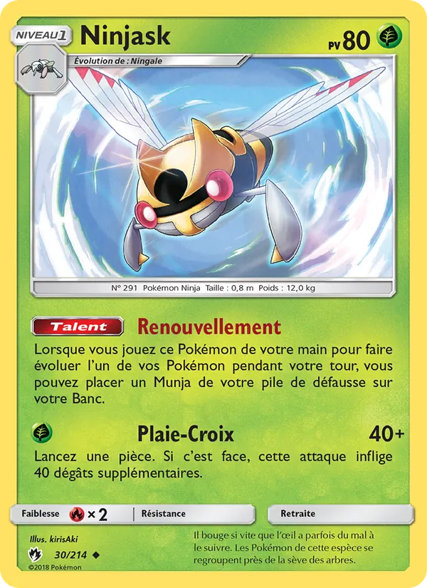 Ninjask 30/214