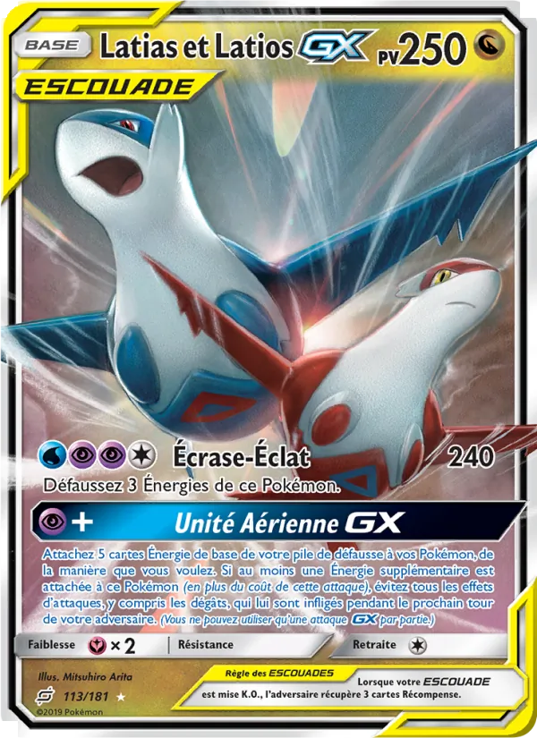 Latias et Latios GX 113/181