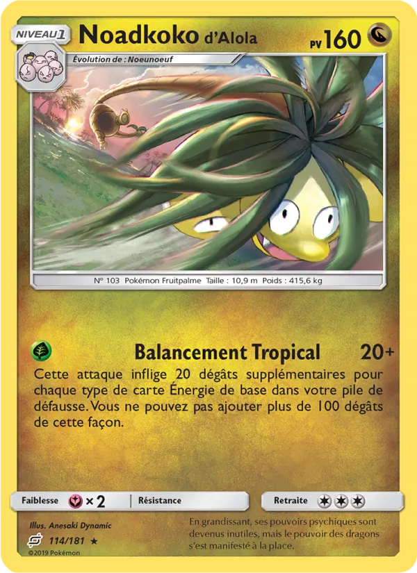 Noadkoko d’Alola 114/181