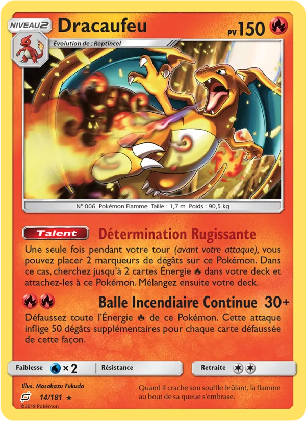 Dracaufeu 14/181