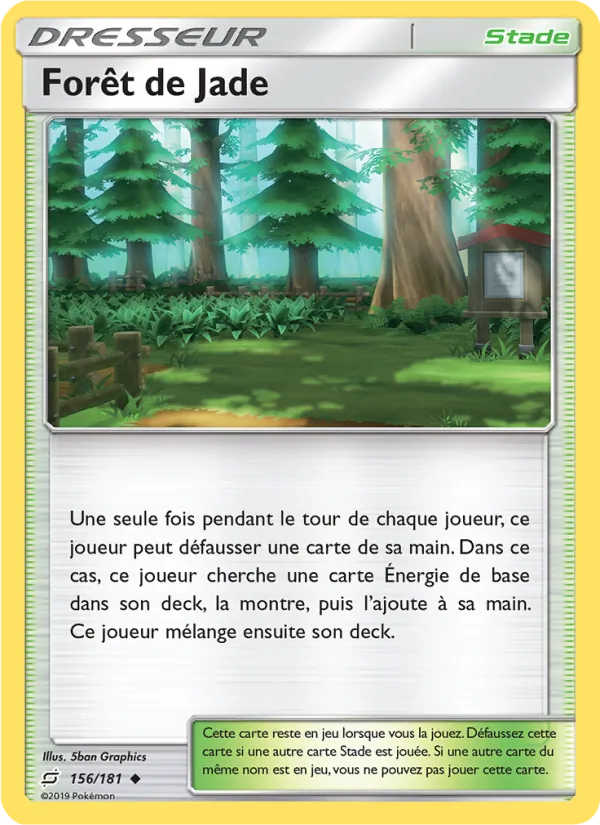 Forêt de Jade 156/181
