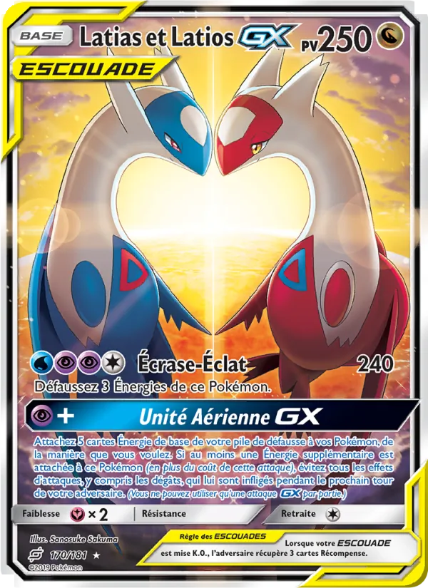 Latias et Latios GX 170/181