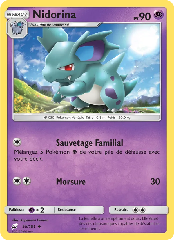 Nidorina 55/181