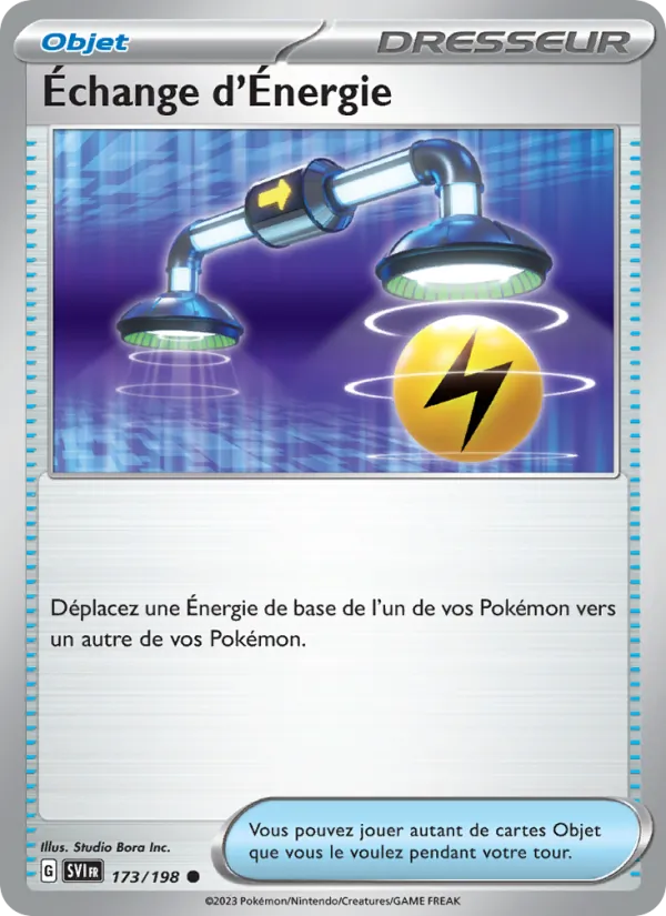 Échange d'Énergie 173/198