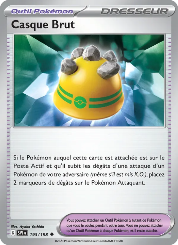 Casque Brut 193/198