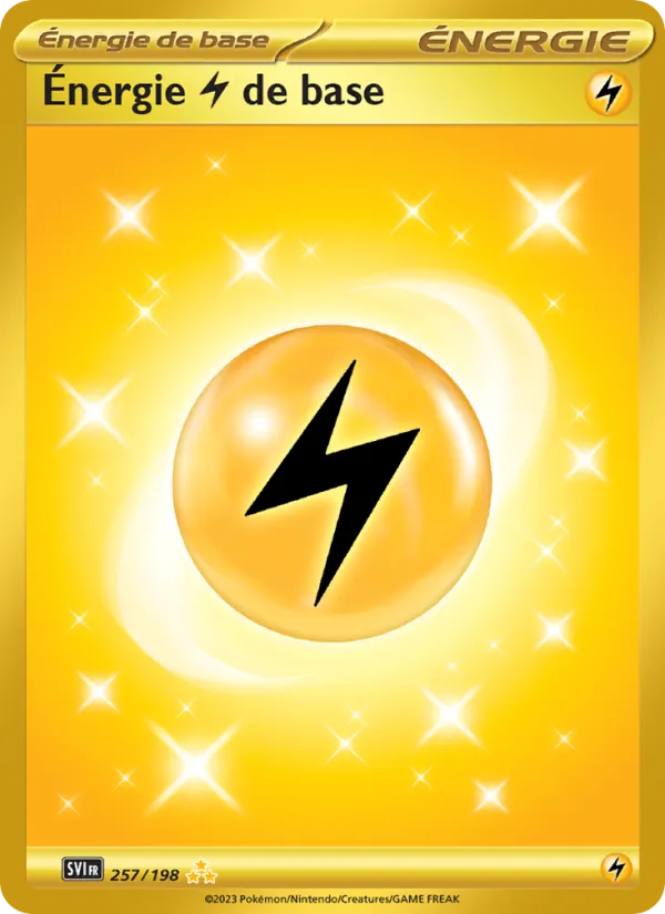 Énergie Lightning de base 257/198