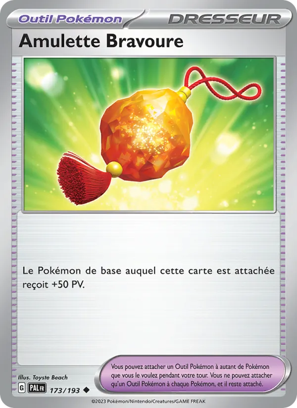Amulette Bravoure 173/193