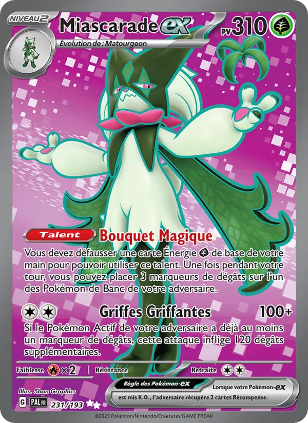 Miascarade-ex 231/193