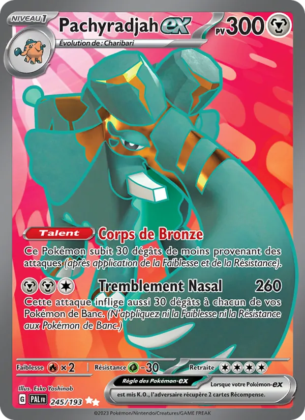 Pachyradjah-ex 245/193