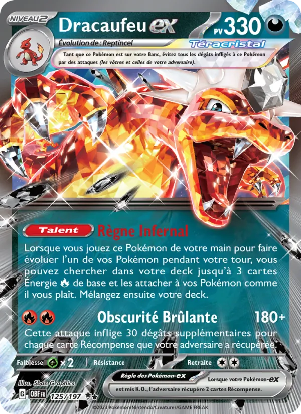 Dracaufeu-ex 125/197