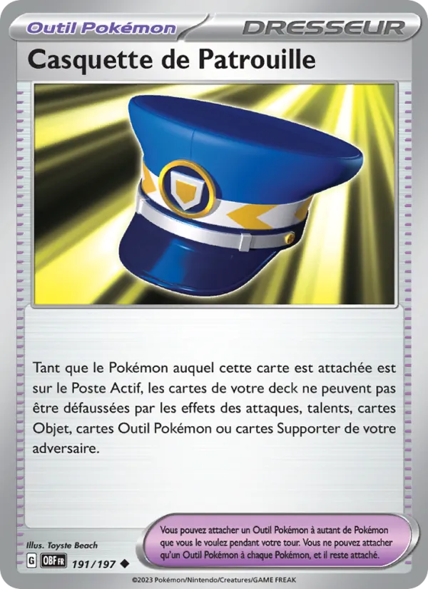Casquette de Patrouille 191/197