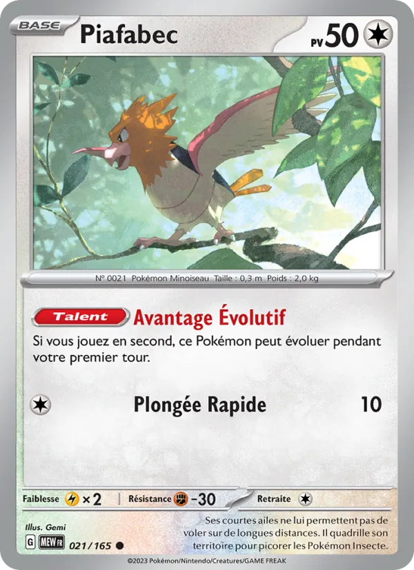 Piafabec 021/165