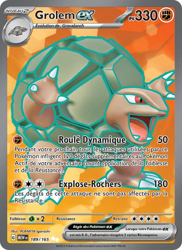 Grolem-ex 189/165