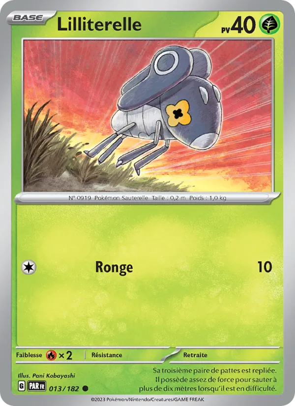 Lilliterelle 013/182