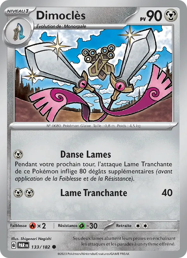 Dimoclès 133/182