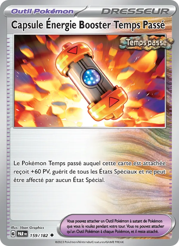 Capsule Énergie Booster Temps Passé 159/182