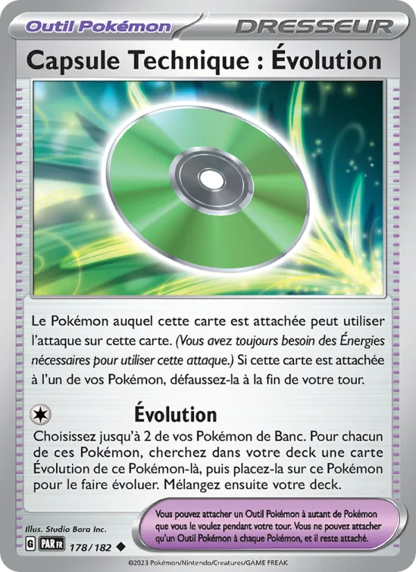 Capsule Technique : Évolution 178/182