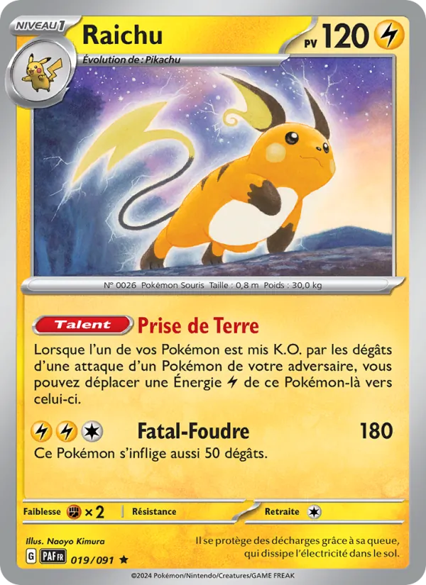 Raichu 019/91