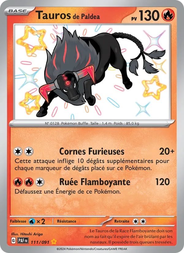 Tauros de Paldea 111/91