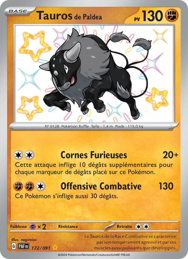 Tauros de Paldea 172/91
