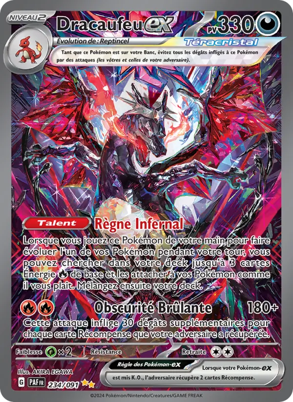 Dracaufeu-ex 234/91