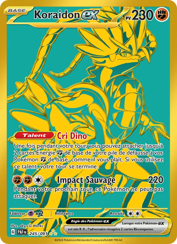 Koraidon-ex 245/91