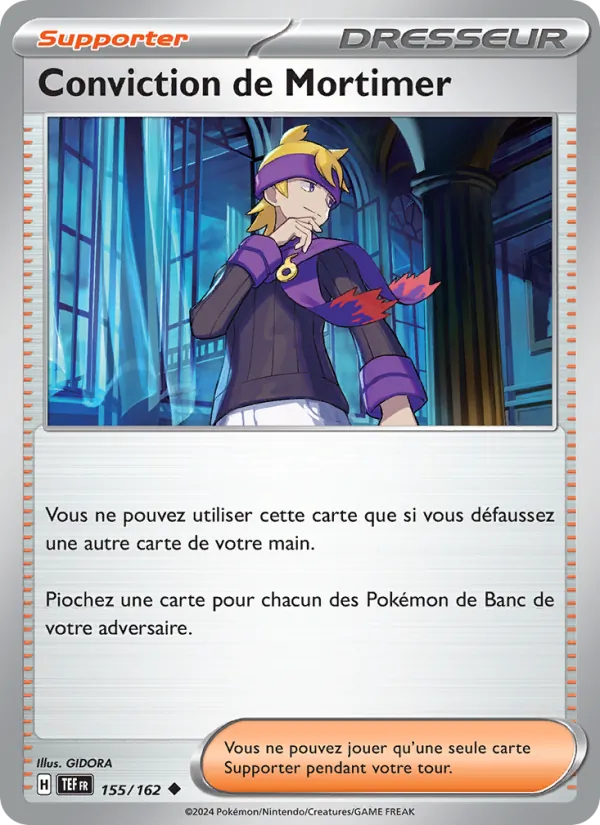 Conviction de Mortimer 155/162