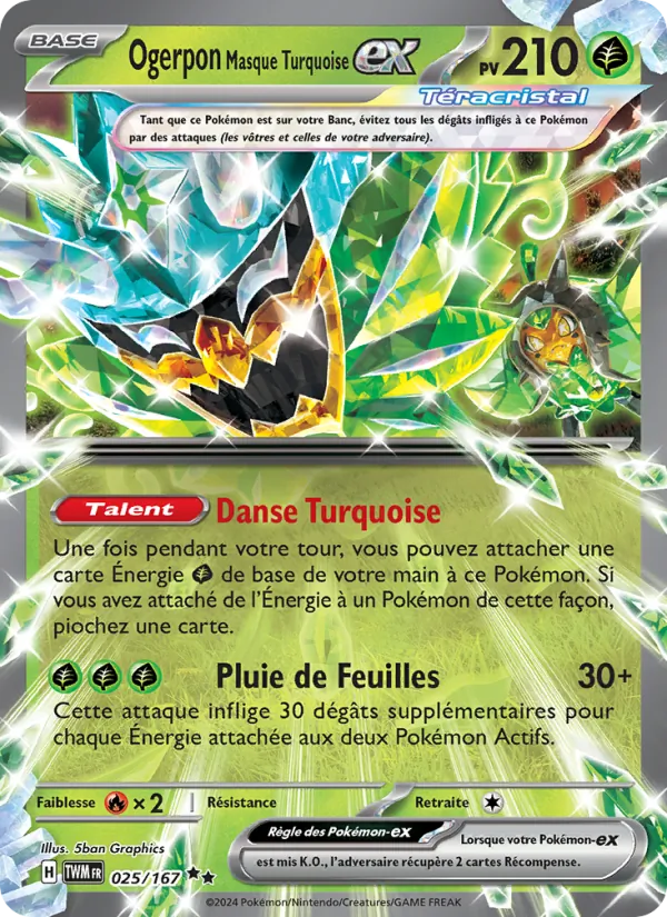 Ogerpon Masque Turquoise-ex 025/167