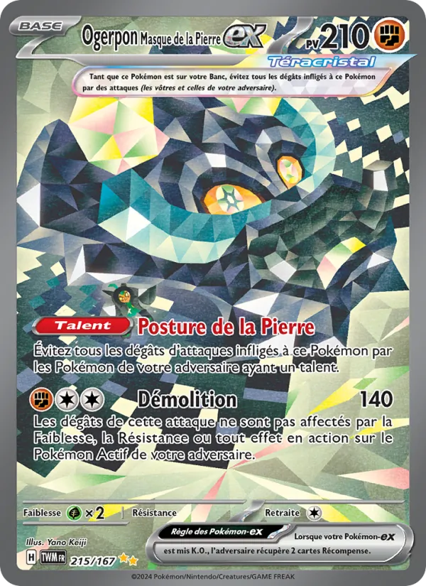 Ogerpon Masque de la Pierre-ex 215/167