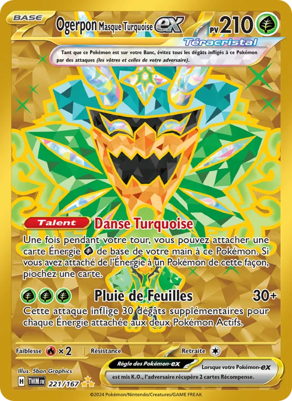 Ogerpon Masque Turquoise-ex 221/167