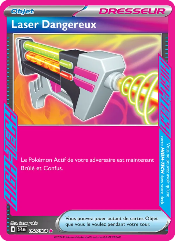 Laser Dangereux 058/64