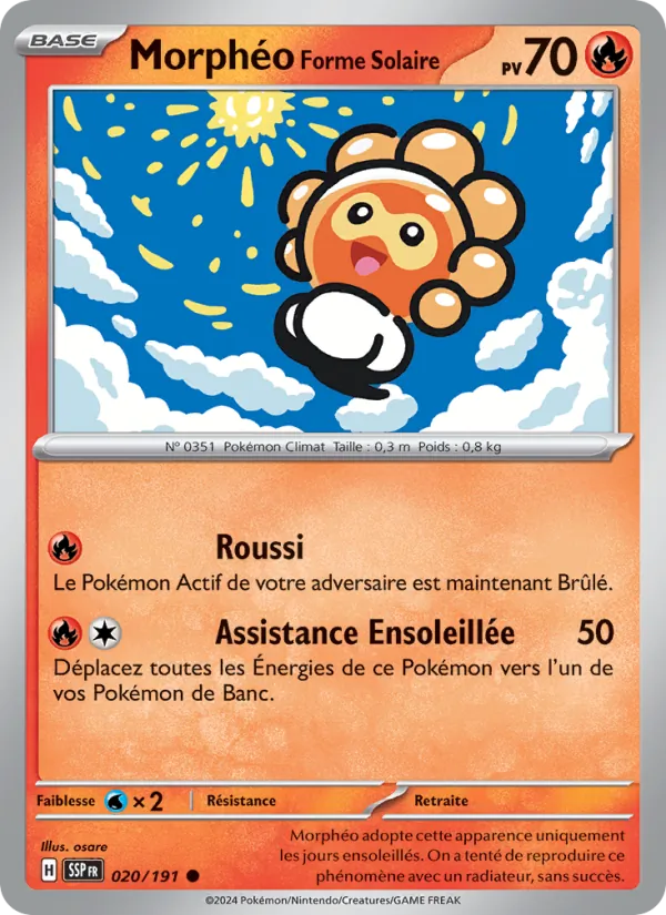Morphéo Forme Solaire 020/191