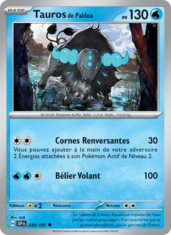Tauros de Paldea 039/191