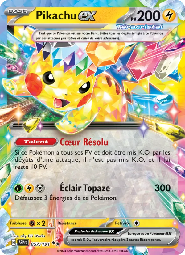 Pikachu-ex 057/191