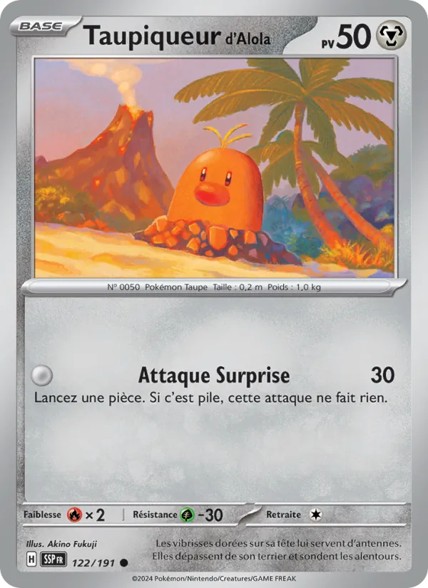 Taupiqueur d'Alola 122/191