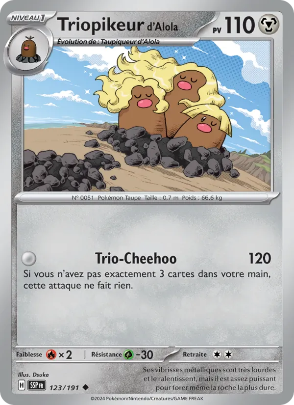 Triopikeur d'Alola 123/191