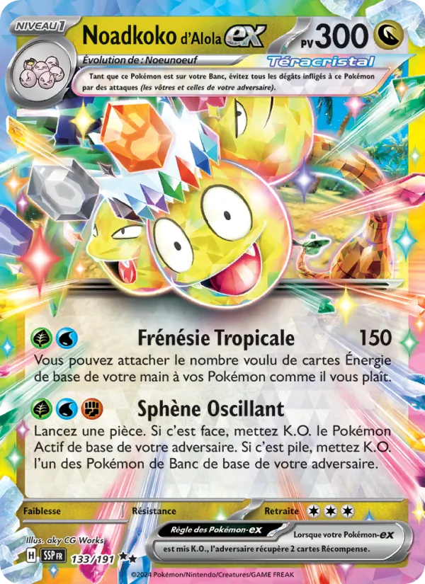 Noadkoko d'Alola-ex 133/191