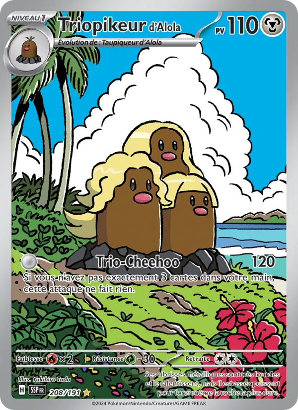Triopikeur d'Alola 208/191