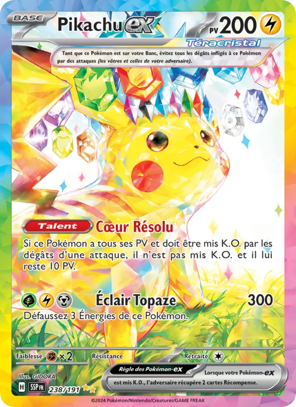 Pikachu-ex 238/191