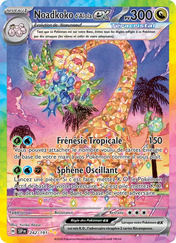 Noadkoko d'Alola-ex 242/191