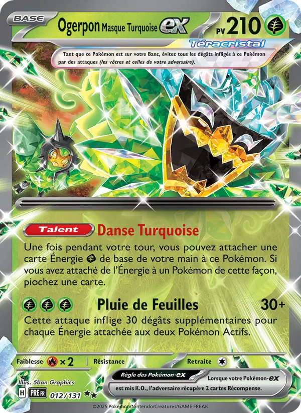 Ogerpon Masque Turquoise-ex 012/131