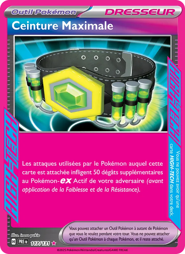Ceinture Maximale 117/131