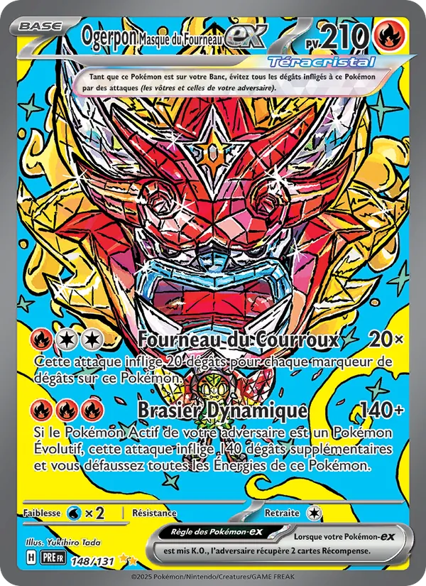 Ogerpon Masque du Fourneau-ex 148/131