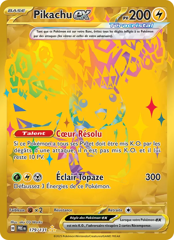 Pikachu-ex 179/131