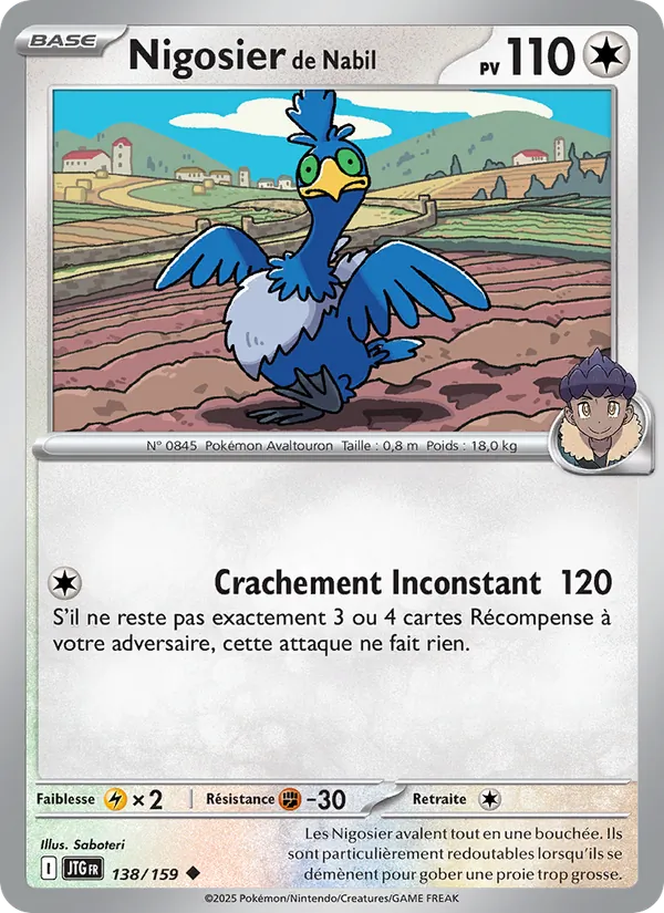Nigosier de Nabil 138/159