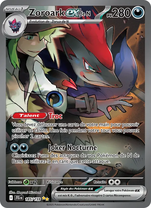 Zoroark-ex de N 185/159