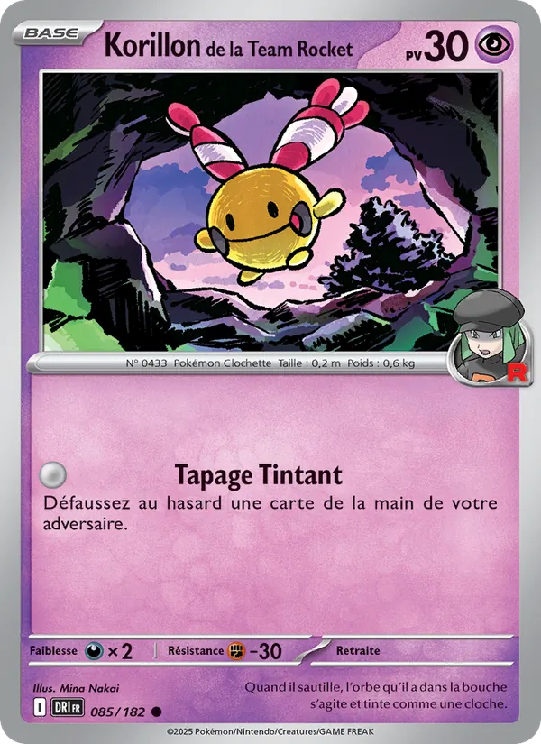 Korillon de la Team Rocket 085/182
