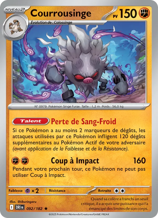 Courrousinge 092/182
