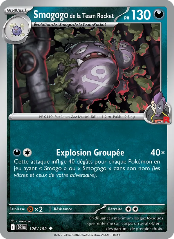 Smogogo de la Team Rocket 126/182