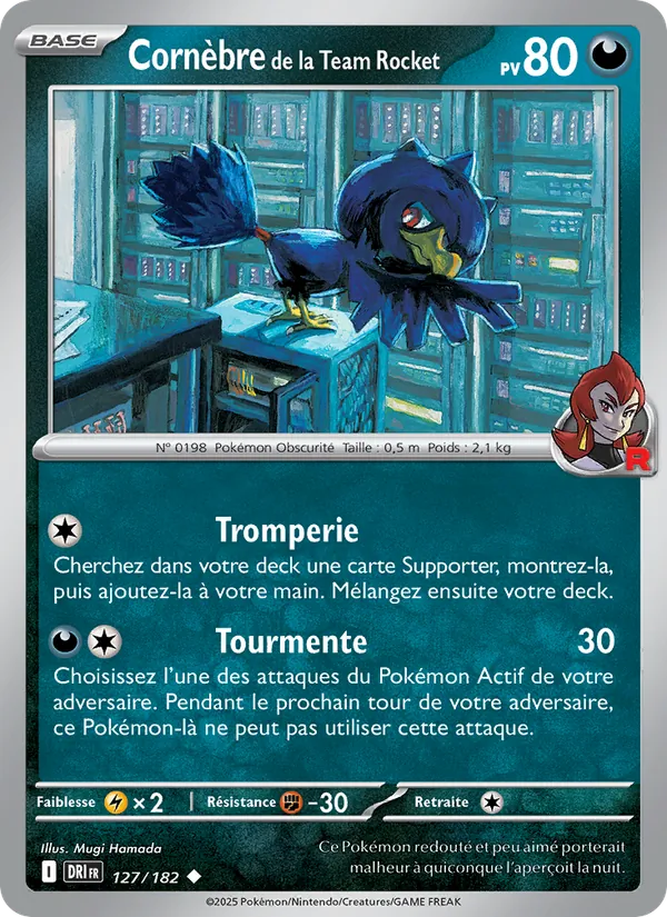 Cornèbre de la Team Rocket 127/182